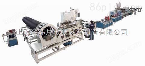 上海金纬机械PE塑钢缠绕管设备/生产线