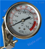 耐震精密压力表YBN150 0.4级充油精密压力表