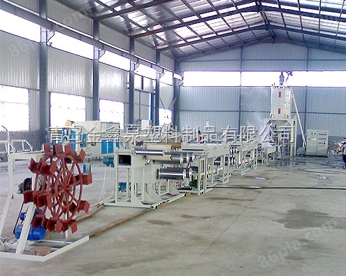 PET塑料圆丝拉丝机生产线设备机器机械挤出机组